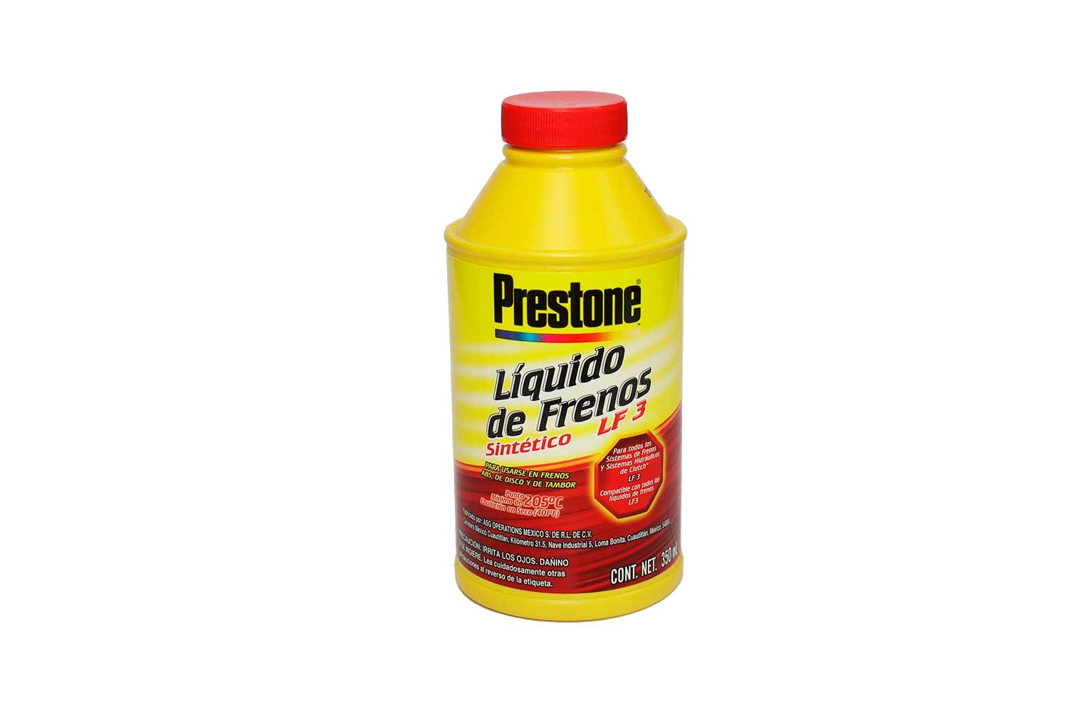 LIQUIDO DE FRENO DOT 3 PRESTONE 350ML