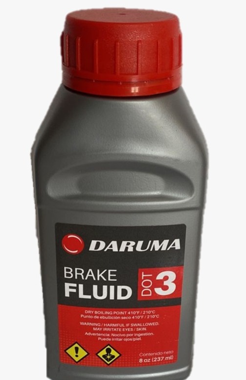 LIQUIDO DE FRENO DOT 3 8 ONZ DARUMA